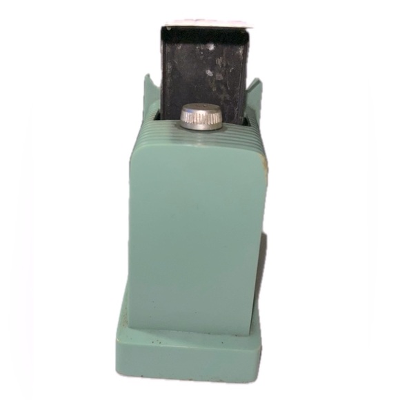 Vintage Triner Model 401 Postal Scale 1963 Rates Metal Green Plastic Post Office - Picture 6 of 9